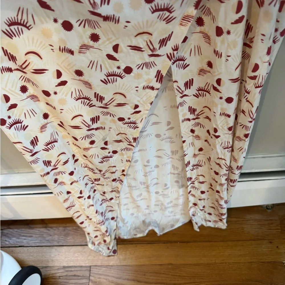Free People Women’s XL Daria Graphic Maxi Dress - Picture 10 of 10